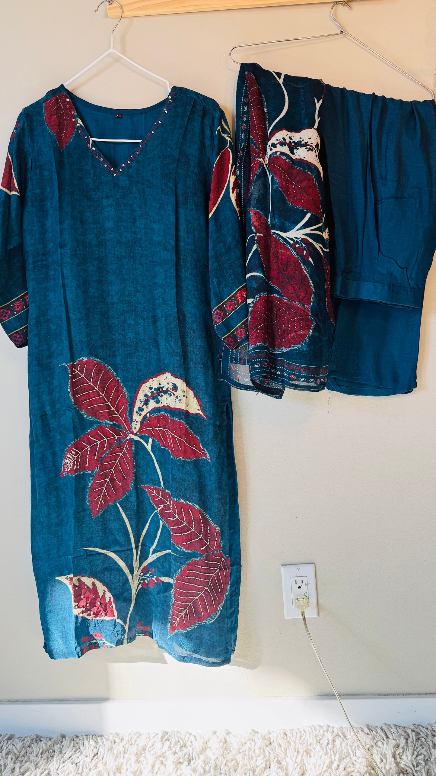 Straight Suit Set- Ready to wear