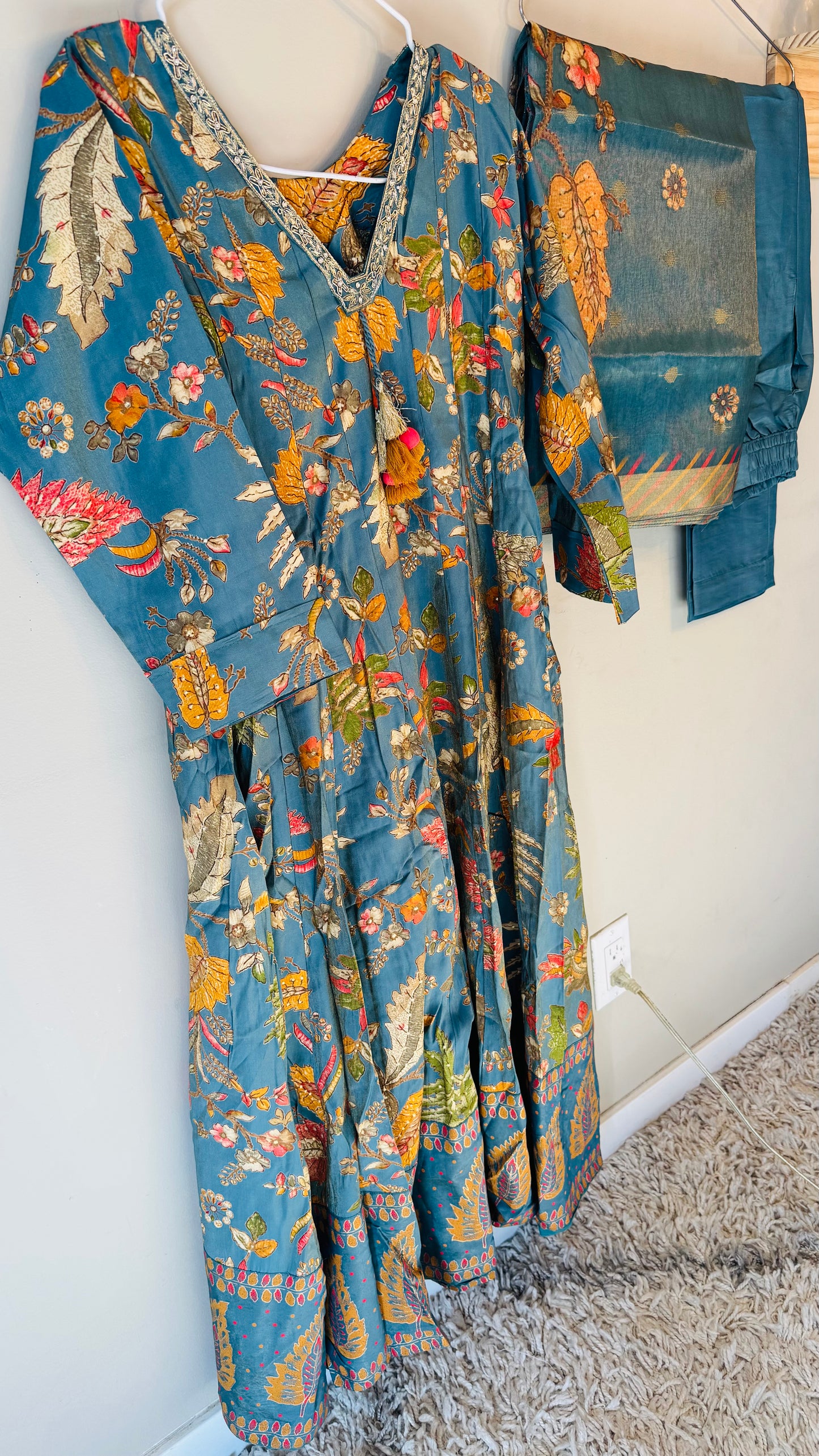 Anarkali Suit with Dupatta - Ready to wear