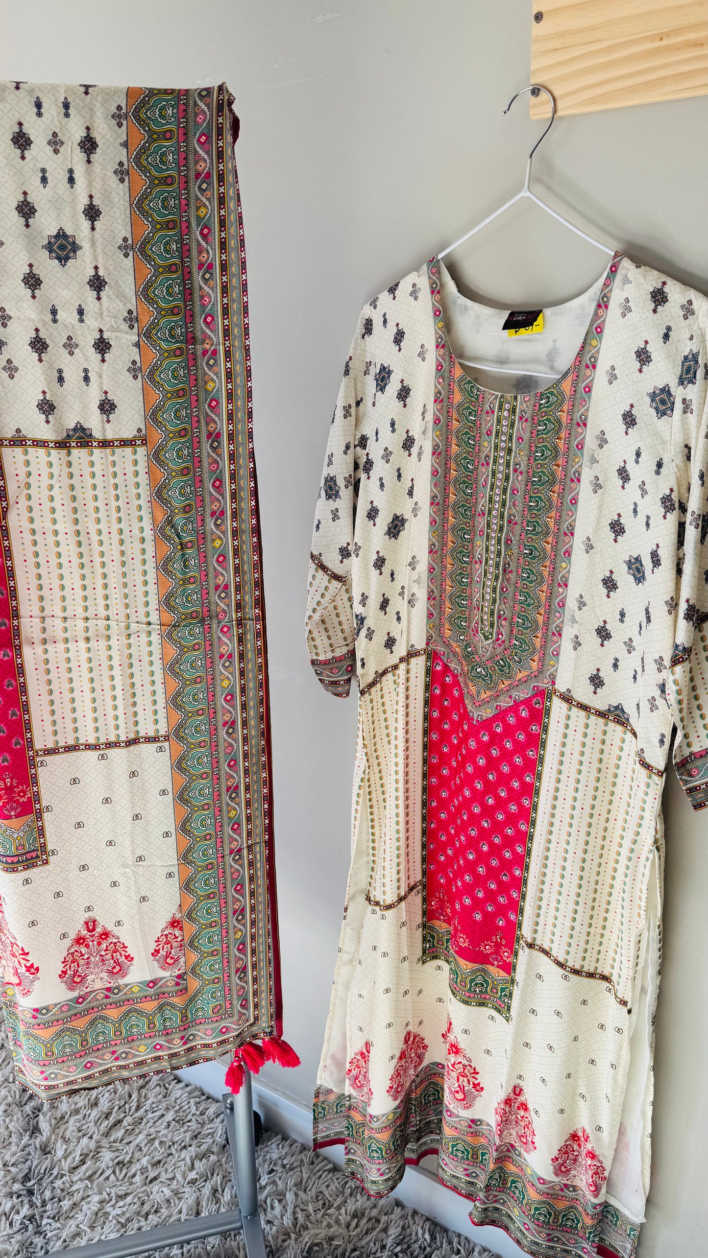 Straight suit Set- Ready to wear